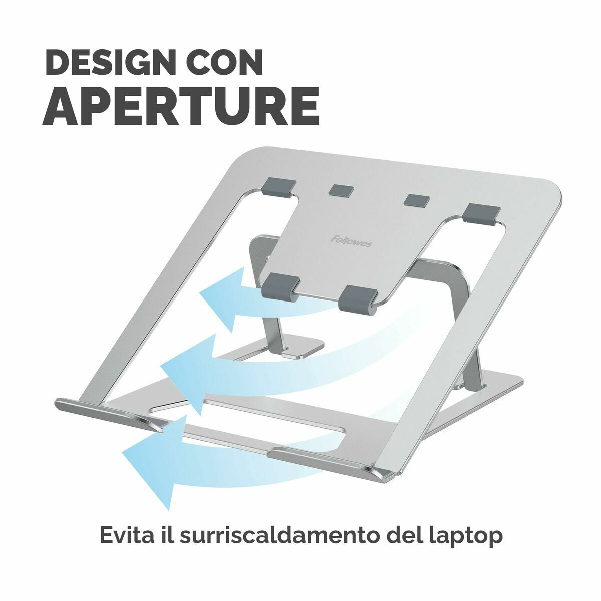 Folding and Adjustable Laptop Stand Fellowes Alumia - Image 4