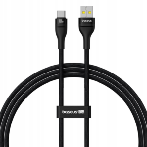 Baseus Flash 2 USB A to USB C fast charging cable 1 m 100 W Black (BSU8956)