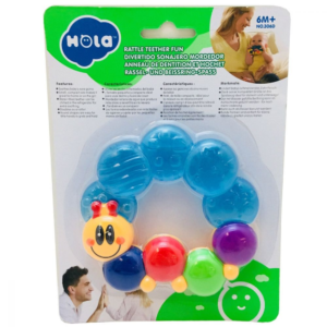 BPA-FREE TEETHING BABY TOY (306D)